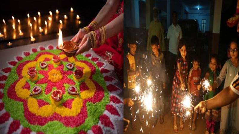 پاکستان بھر میں دیوالی کا جشن، ہندو برادری کی جانب سے روایتی جوش و جذبے کے ساتھ تقاریب