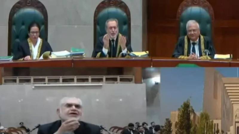سپریم کورٹ میں 26ویں آئینی ترمیم کیس کی سماعت، جسٹس امین الدین خان کے سخت ریمارکس