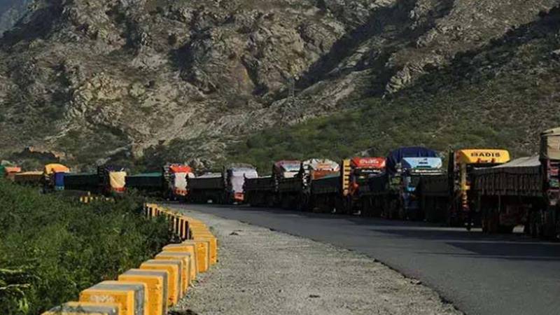 چمن بارڈر پر خالی پاکستانی ٹرکوں اور کنٹینرز کی واپسی کی اجازت حاصل ہوگئی