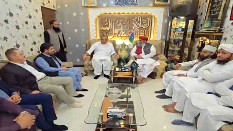محسن نقوی کی چیئرمین سنی تحریک سے ملاقات، مذہبی اتحاد اور ہم آہنگی کے فروغ پر اتفاق