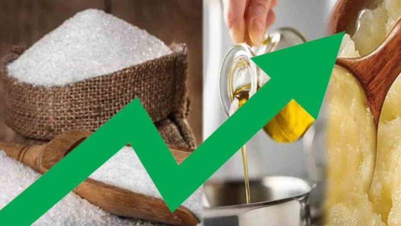  کوکنگ آئل، گھی اور چینی کی قیمتوں میں بے تحاشا اضافہ