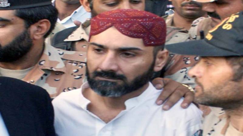 عزیر بلوچ کو غیرقانونی اسلحہ برآمدی اور سہولت کاری کے مقدمے سے بریت کی سزا مکمل