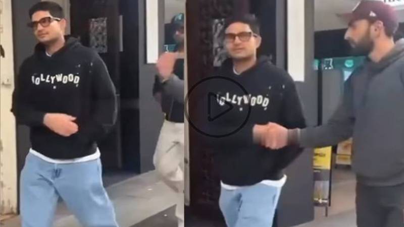 شبمن گل سے پاکستانی فین کی مصافحہ اور حمایت وائرل