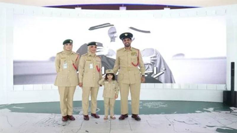 دبئی پولیس نے 3 سالہ سارہ کا خواب پورا کیا