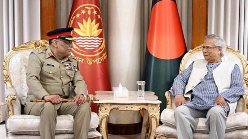 چیئرمین جوائنٹ چیفس کا بنگلہ دیش کا دورہ، دفاعی تعاون کے فروغ کا عزم ظاہر