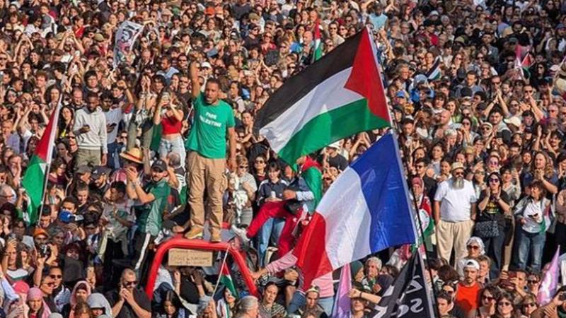 فرانس نے غزہ کے فلسطینیوں کی آمد پر پابندی ختم کر دی
