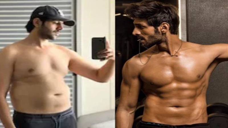 کارتک آریان نے اپنی فٹنس کا اسلوب شیئر کیا