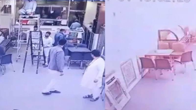 سپریم کورٹ بیسمنٹ کینٹین میں گیس دھماکے کی سی سی ٹی وی فوٹیج منظر عام پر آ گئی