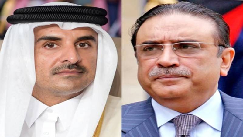 دوحا میں صدر زرداری اور امیر قطر کے درمیان اہم ملاقات؛ شیخ تمیم کا آئندہ سال پاکستان کے دورے کا اعلان