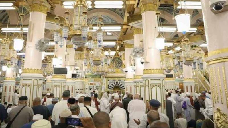 مسجد نبویؐ ریاض الجنہ کے یومیہ زائرین کی تعداد میں نمایاں اضافہ