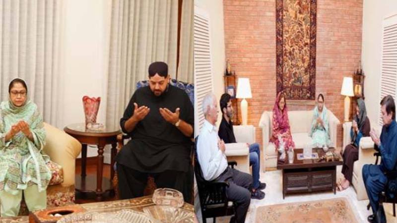 فریال تالپور کا مرحومین آغا سراج درانی اور آفتاب شعبان میرانی کے خاندانوں سے تعزیت