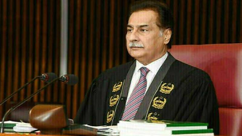 سپیکر قومی اسمبلی کا آئین کے تحت استثنیٰ کے انکار کا واضح موقف