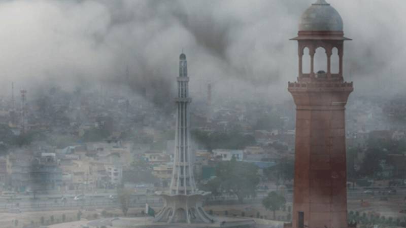 لاہور میں فضائی آلودگی کی سطح میں تشویشناک اضافہ