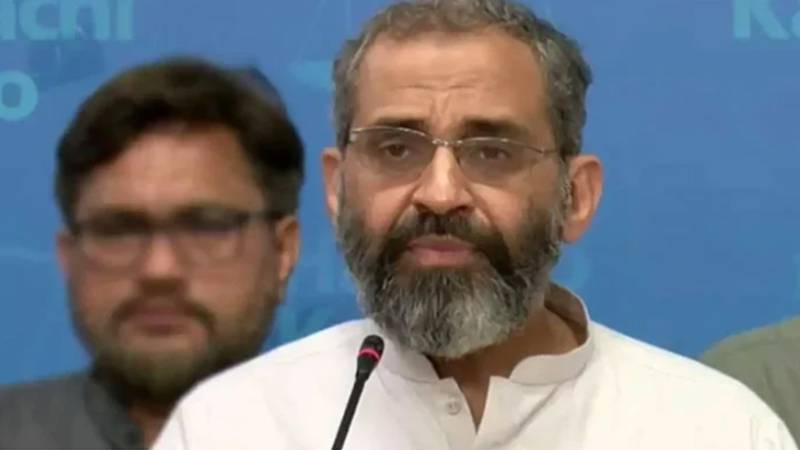 وزیراعظم شہباز شریف کراچی تشریف لا رہے ہیں تو 500 ارب کے منصوبوں کا اعلان کریں: منعم ظفر