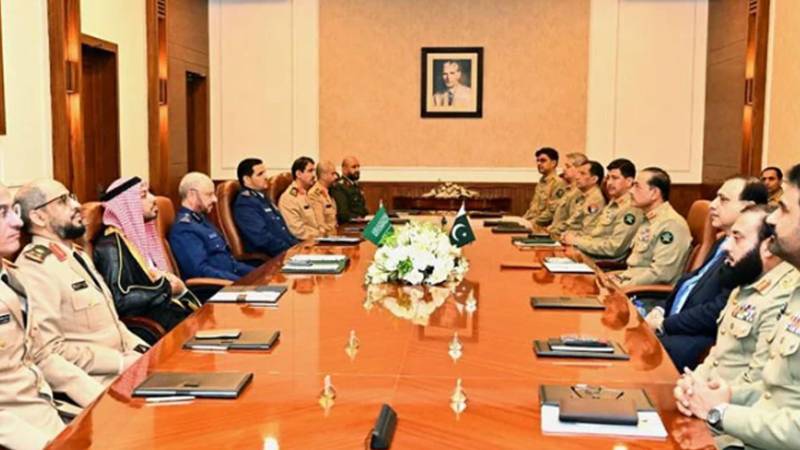فیلڈ مارشل عاصم منیر سے سعودی چیف آف جنرل اسٹاف کی اہم ملاقات، آئی ایس پی آر