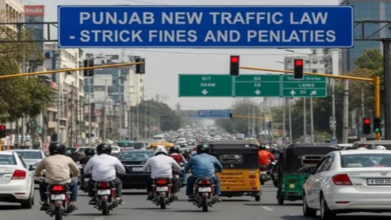 پنجاب میں ایک روز کے دوران 63,970 چالان، ہزاروں گاڑیاں اور موٹر سائیکلیں ضبط