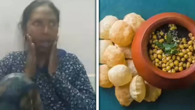 بھارت: گول گپے کھاتے ہوئے خاتون کا اچانک جبڑا ہٹ گیا