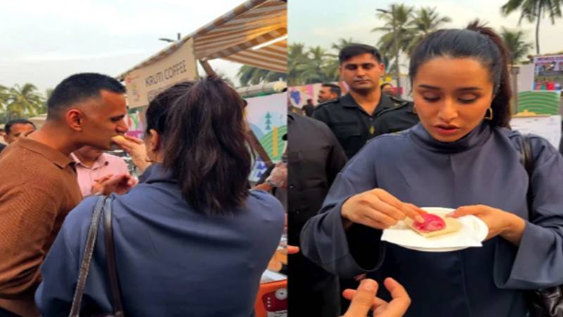 شردھا کا راہُل کو ’موچی‘ کھلانے کا دل کو چھو لینے والا لمحہ سوشل میڈیا پر وائرل