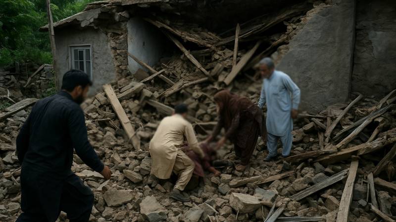 سوات: مکان کی چھت گرنے سے چار افراد ملبے تلے دب گئے