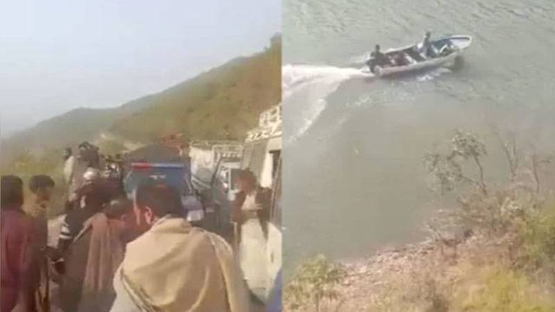 راولپنڈی کے کہوٹہ آزاد پتن میں گاڑی دریا میں گرنے کا افسوسناک واقعہ