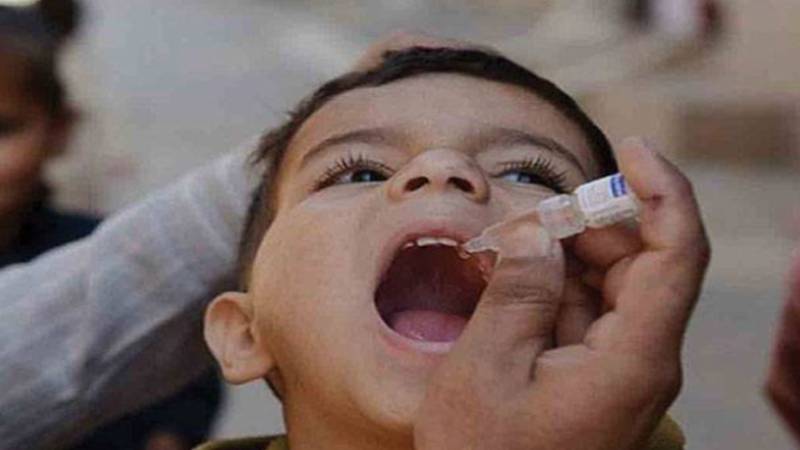 قومی انسداد پولیو مہم کا آغاز، لاہور میں 22 لاکھ سے زائد بچوں کو قطرے پلانے کا ہدف