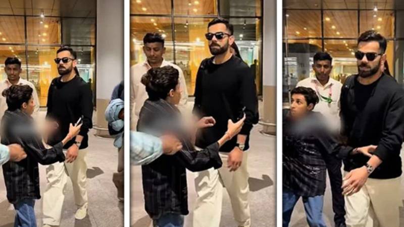 ویرات کوہلی پر معذور مداح کے ساتھ ناروا سلوک کرنے کا الزام، سوشل میڈیا پر شدید تنقید