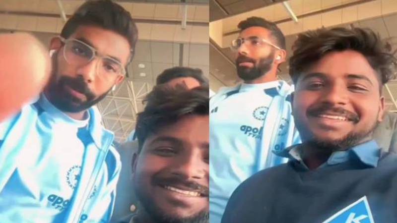 بھارتی فاسٹ بولر جسپریت بمراہ کا مداح سے مبینہ بدسلوکی کا واقعہ، سوشل میڈیا پر شدید ردِعمل