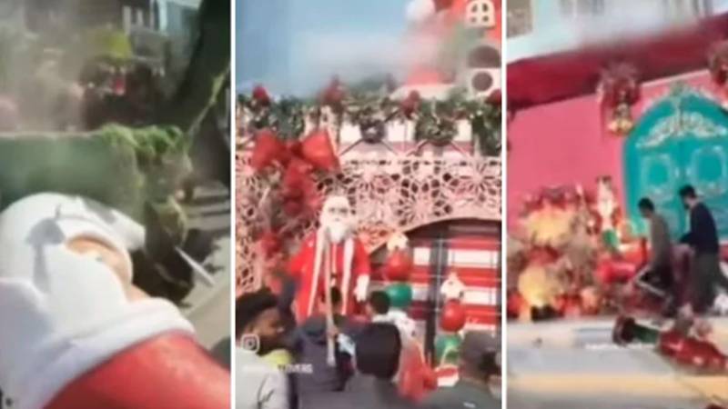 بھارت میں کرسمس: ہندو انتہا پسندوں کی مسیحی برادری پر تشدد اور سجاوٹ تباہی
