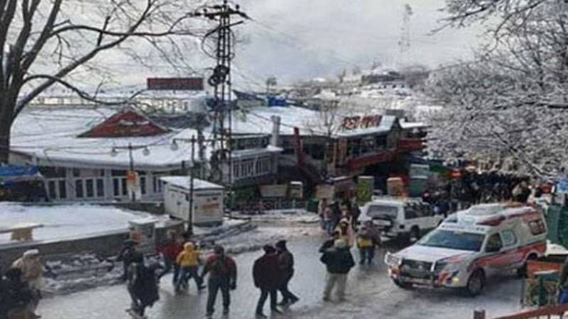 نئے سال پر مری میں دفعہ 144 نافذ، مال روڈ پر صرف فیملیز کو اجازت