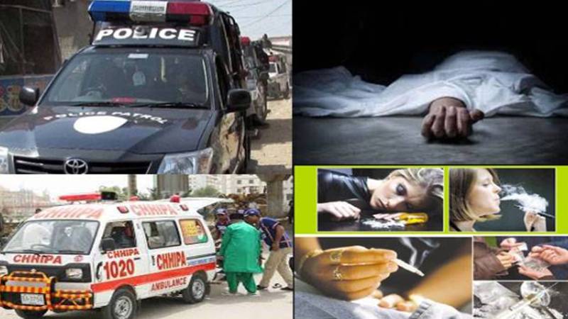 کراچی میں مختلف واقعات، ٹریفک حادثات اور پولیس مقابلے، زخمی و گرفتاریاں