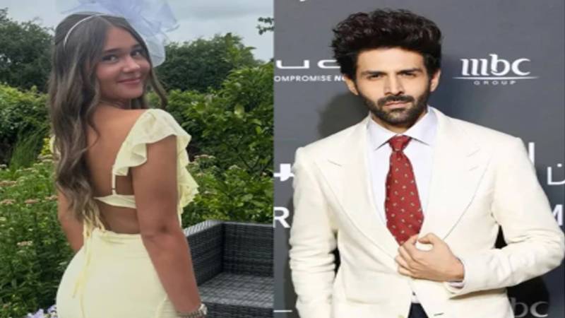 کارتک آریان اور 17 سالہ کرینا کوبیلیوٹ کے تعلقات کی افواہوں نے سوشل میڈیا پر ہلچل مچادی