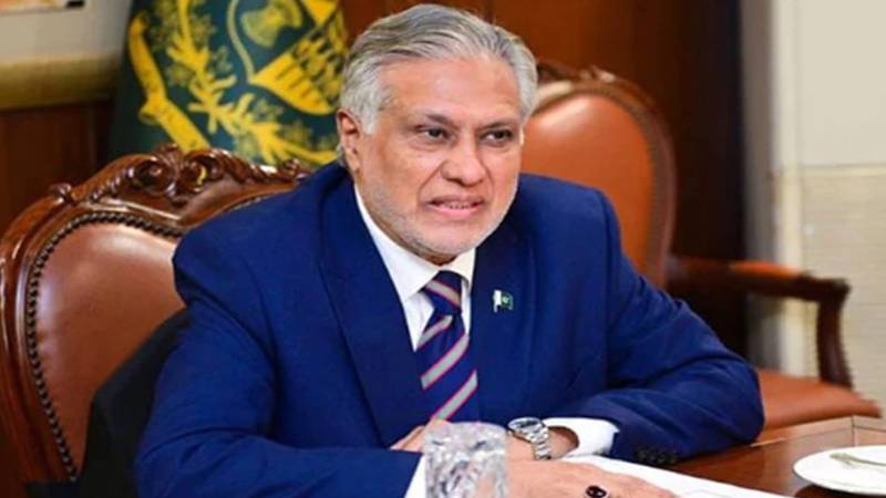 نائب وزیراعظم و وزیر خارجہ اسحاق ڈار سعودی عرب پہنچ گئے