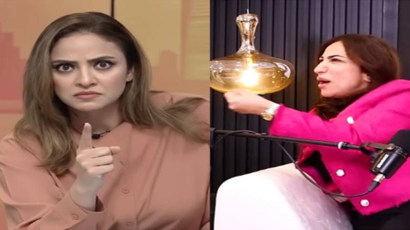 پاکستانی اداکارہ انوشے اشرف کی جانب سے نادیہ خان کا مذاق اڑانے والی ویڈیو وائرل