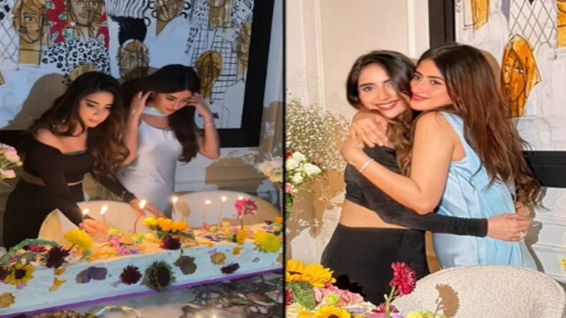صبور علی نے سجل علی کی سالگرہ پر محبت بھری تصاویر شیئر کر دیں