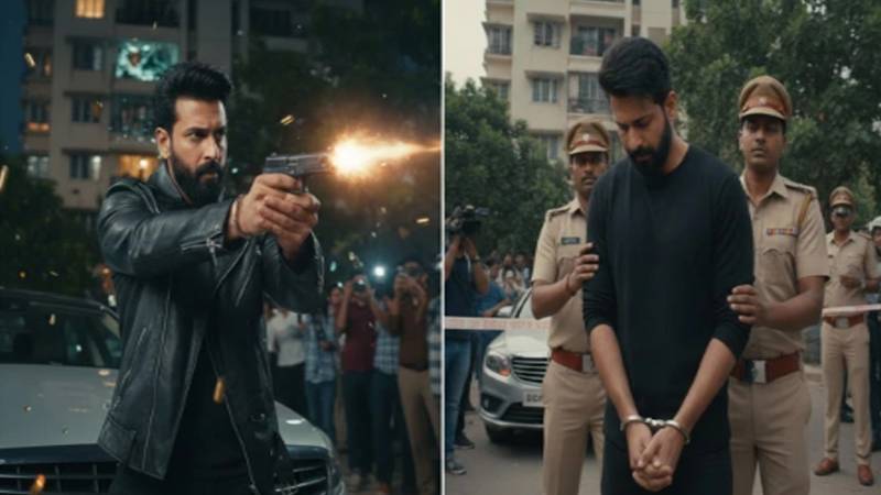  بھارتی اداکار رہائشی عمارت پر فائرنگ کے الزام میں گرفتار 