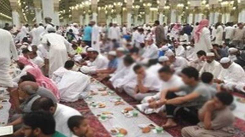 مسجد نبویؐ میں رمضان کے دوران افطار دسترخوان کے لیے درخواستیں طلب