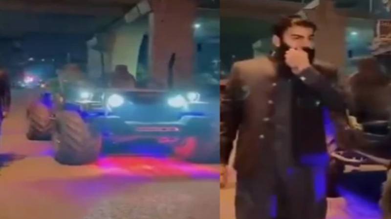 راولپنڈی: مری روڈ پر چلتی جیپ میں اسٹنٹ کرنے والا ٹک ٹاکر گرفتار