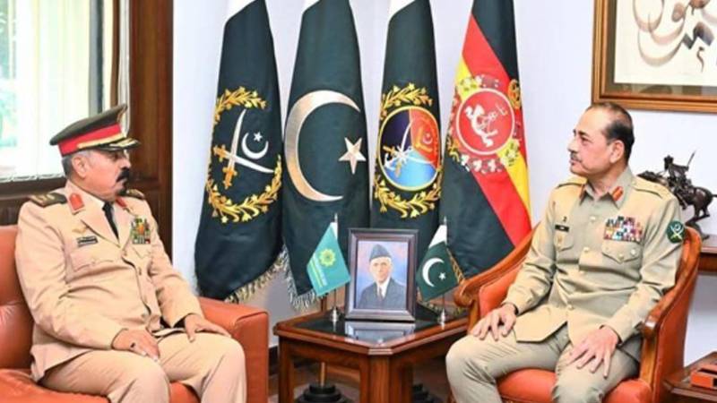 آئی ایم سی ٹی سی کے سیکرٹری جنرل کی فیلڈ مارشل عاصم منیر سے ملاقات