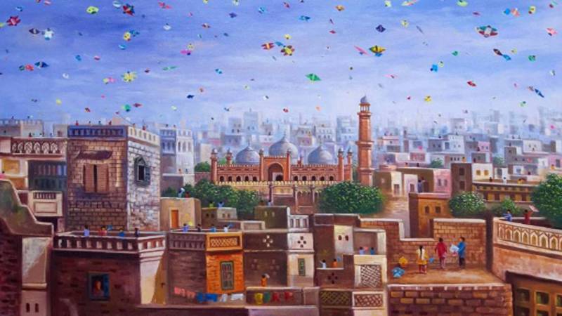 بسنت کے تہوار پر دہلی گیٹ کی چھتوں کے کرایے آسمان سے باتیں کرنے لگے