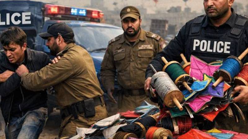 پنجاب پولیس نے پتنگ بازی اور دھاتی ڈور کے خلاف بلا امتیاز کریک ڈاؤن، سینکڑوں گرفتاریاں