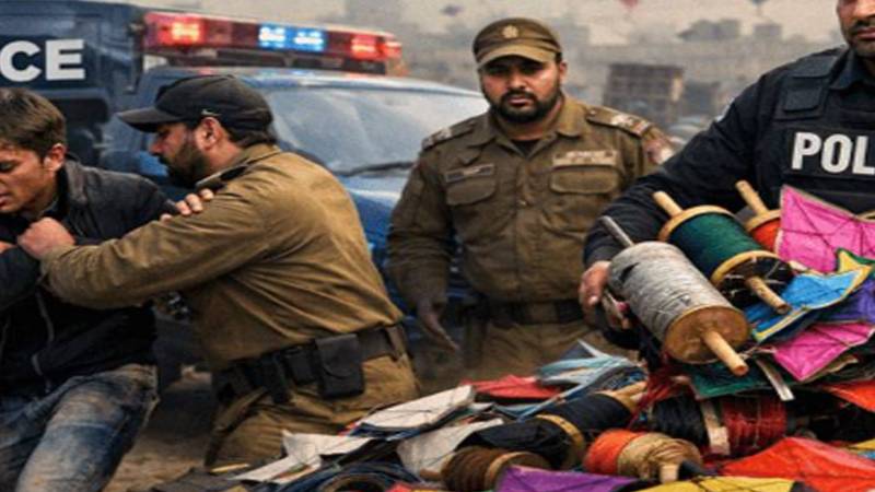 پنجاب پولیس کا پتنگ بازی کے خلاف بھرپور کریک ڈاؤن، 193 مقدمات درج