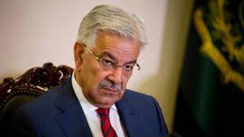  بھارت افغانستان کے ذریعے پاکستان میں امن تباہ کرنا چاہتا ہے:خواجہ آصف