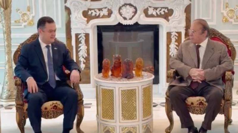 نواز شریف سے ازبک سفیر کی ملاقات، اقتصادی تعاون بڑھانے پر اتفاق
