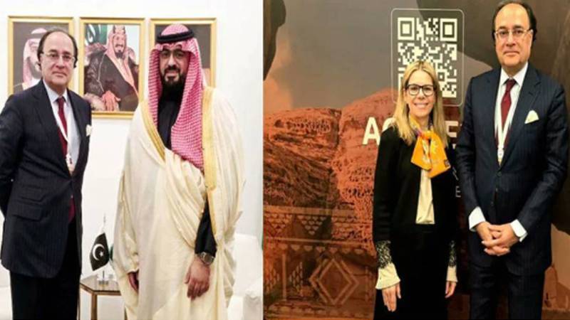 العلاء کانفرنس 2026 میں وزیر خزانہ محمد اورنگزیب کی سعودی اور عالمی بینک حکام سے ملاقاتیں