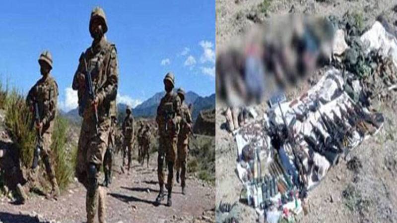 بلوچستان :سیکیورٹی فورسز کی کاروائی، ایک خودکش حملہ آور سمیت 5 دہشتگرد ہلاک