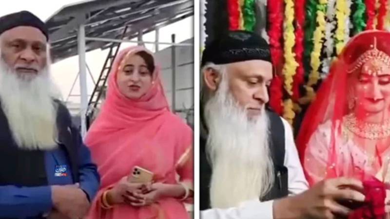 عمر کو چھوڑیں دل جوان ہونا چاہیے:جوان لڑکی سے شادی کرنیوالے 60 سالہ حکیم بابر کا ناقدین کو جواب