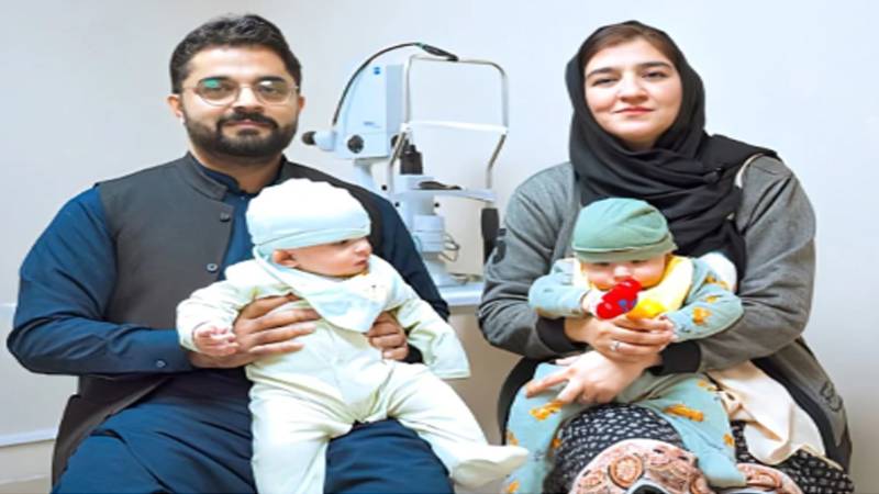 الشفا ٹرسٹ آئی اسپتال نے جڑواں بچوں کی بینائی بچا کر اہم کامیابی حاصل کر لی