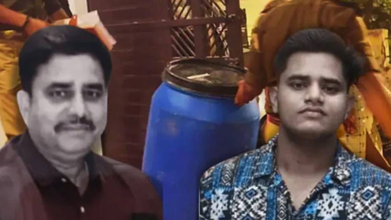 لکھنؤ ڈرم قتل کیس: بیٹے کے ہاتھوں والد کے بہیمانہ قتل کی وجوہات سامنے آ گئیں