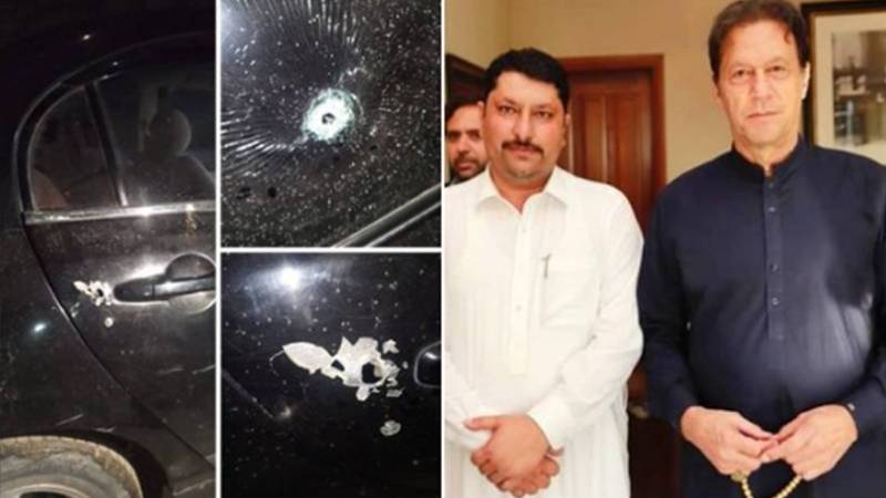 پاکستان تحریک انصاف کے صدر ملک نوید احمد کو قاتلانہ حملے سے بچاؤ 