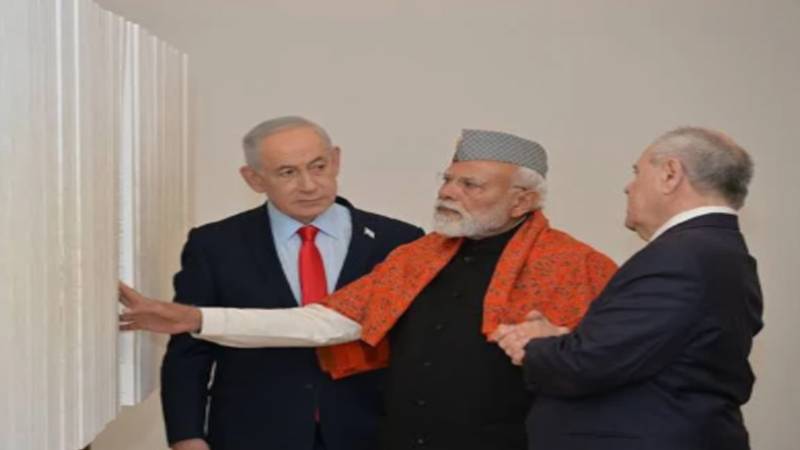 جنگ سے قبل مودی کے دورہ اسرائیل پر عالمی میڈیا اور بھارتی اپوزیشن کے سخت سوالات